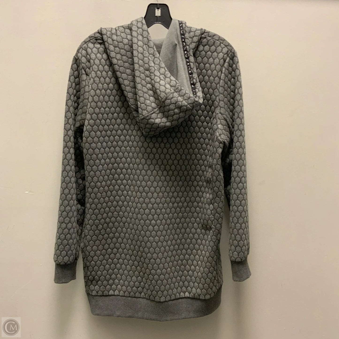 Athletic Jacket By Bench In Grey, Size: L