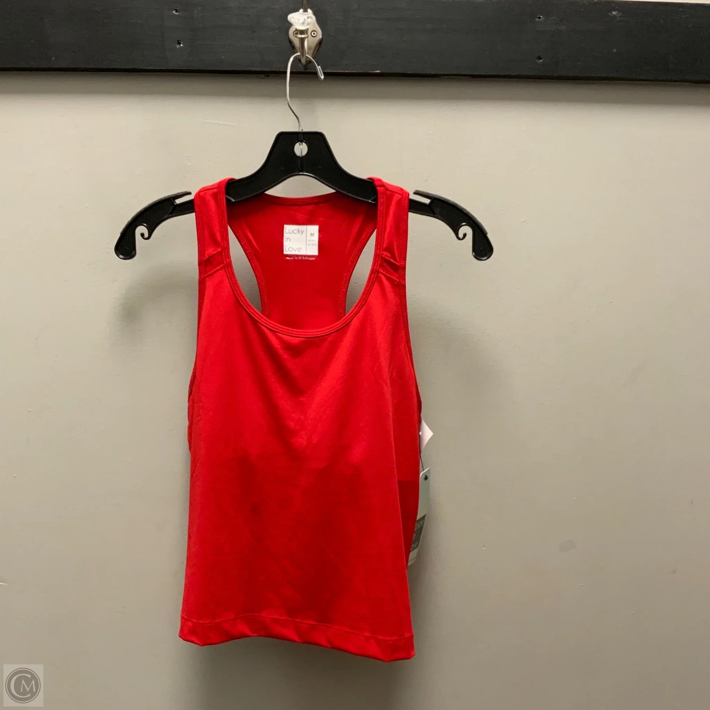 Athletic Tank Top By Lucky In Love In Red, Size: M