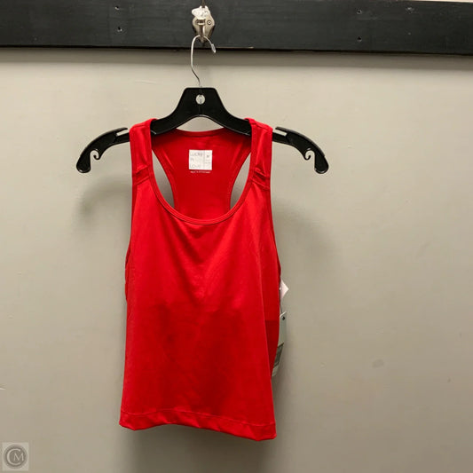 Athletic Tank Top By Lucky In Love In Red, Size: M