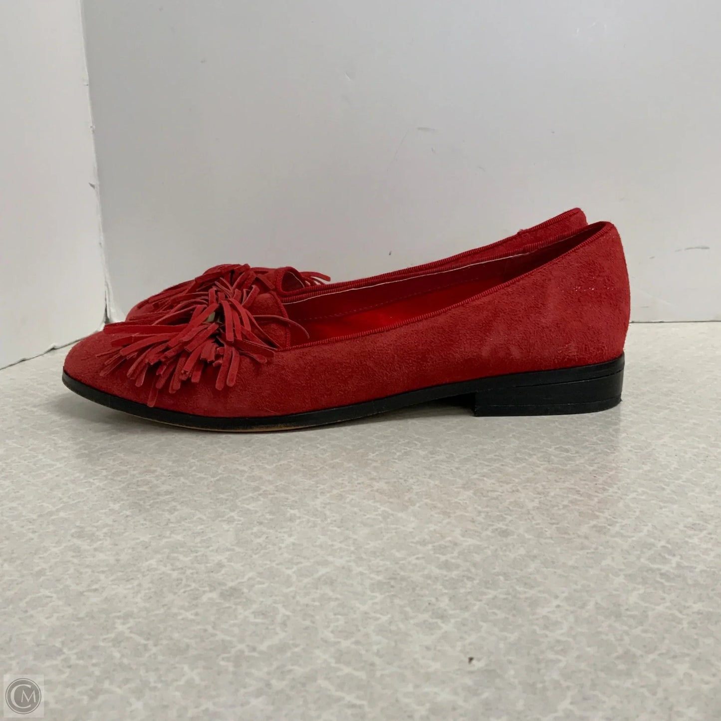 Shoes Flats By Anne Klein In Red, Size: 7.5