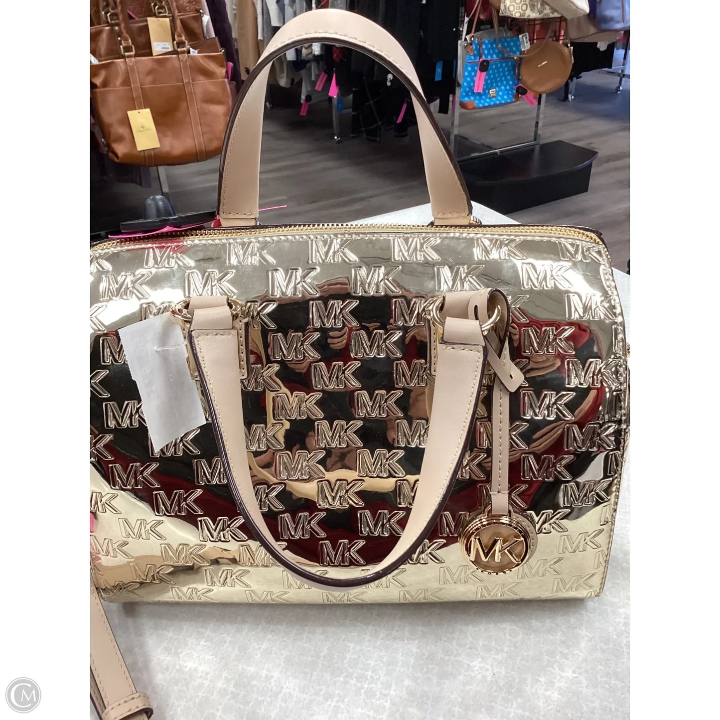 Boots Ankle Heels By A New Day In Silver, Size: 11