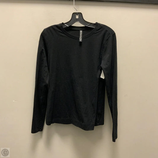 Athletic Top Long Sleeve Crewneck By Athleta In Black, Size: Xs