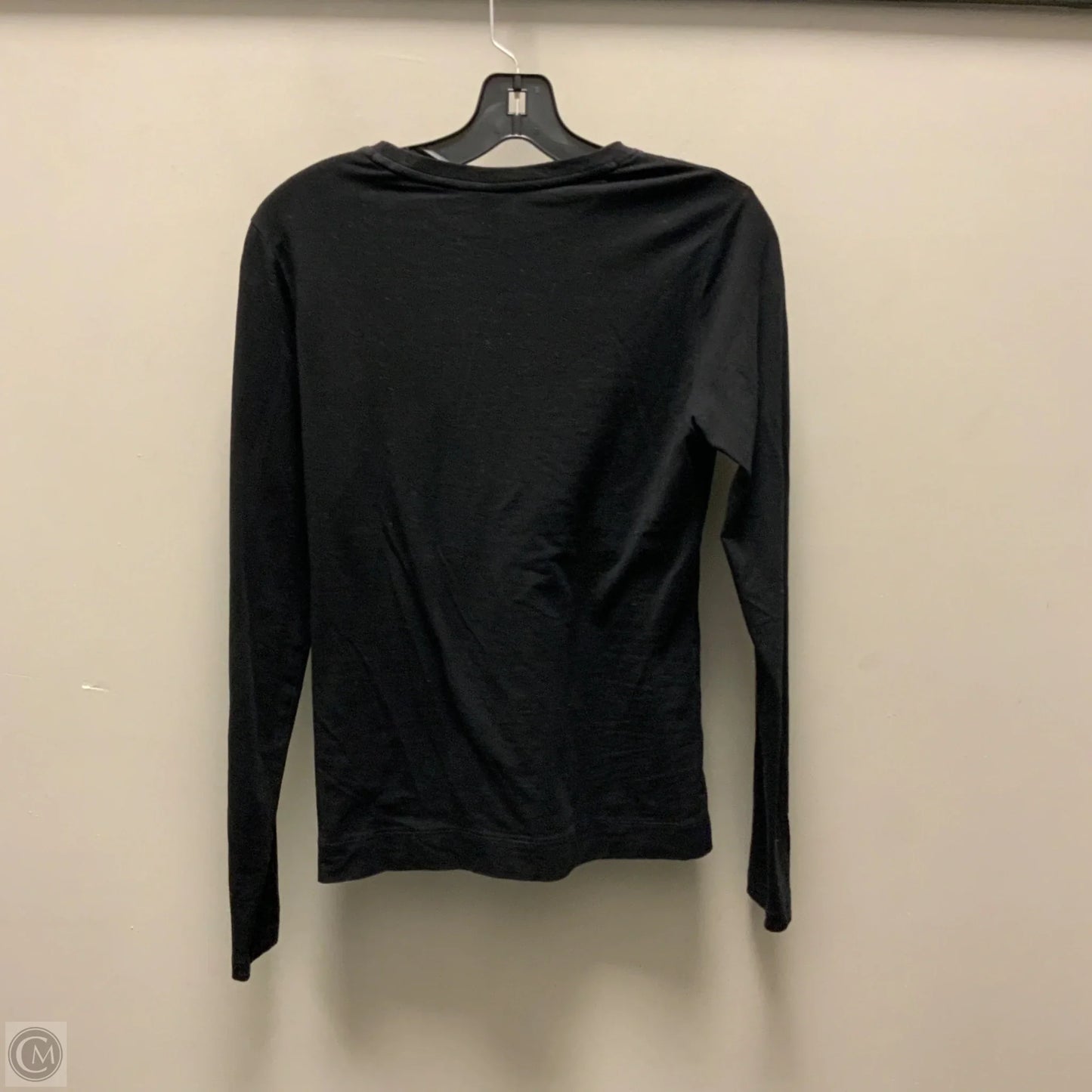 Athletic Top Long Sleeve Crewneck By Athleta In Black, Size: Xs