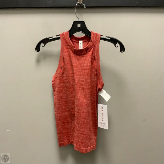 Athletic Tank Top By Athleta In Orange, Size: Xs