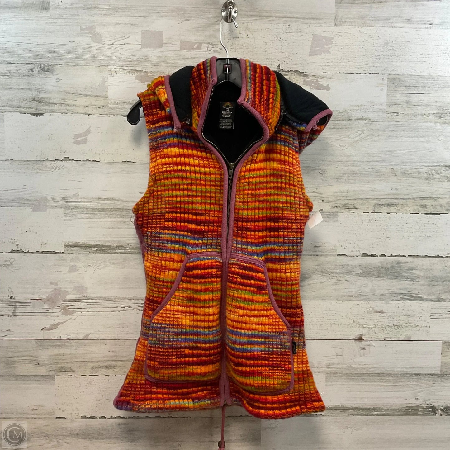 Vest Other By Luckys Pullover In Rainbow Print, Size: L