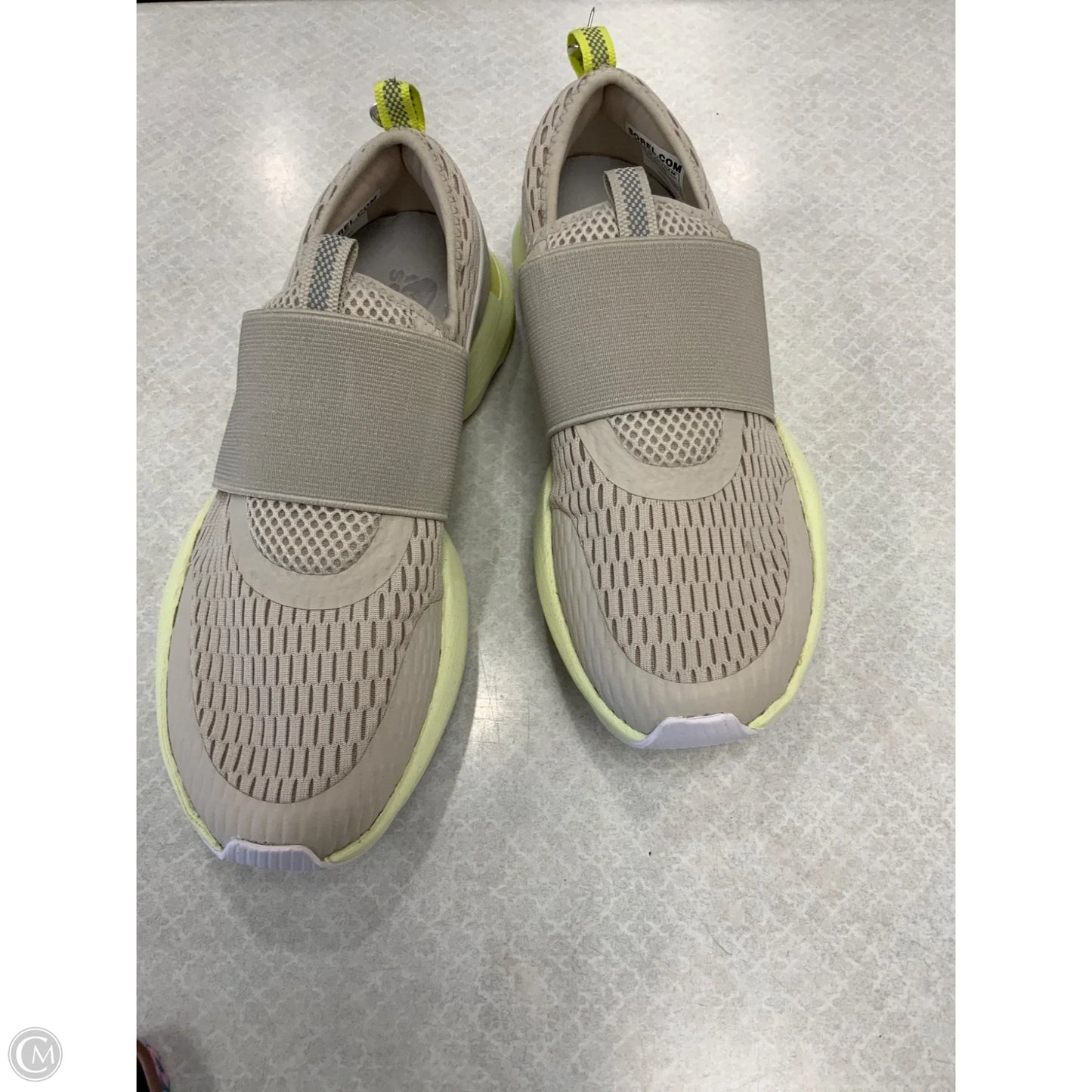 Shoes Sneakers By Sorel In Tan, Size: 6.5