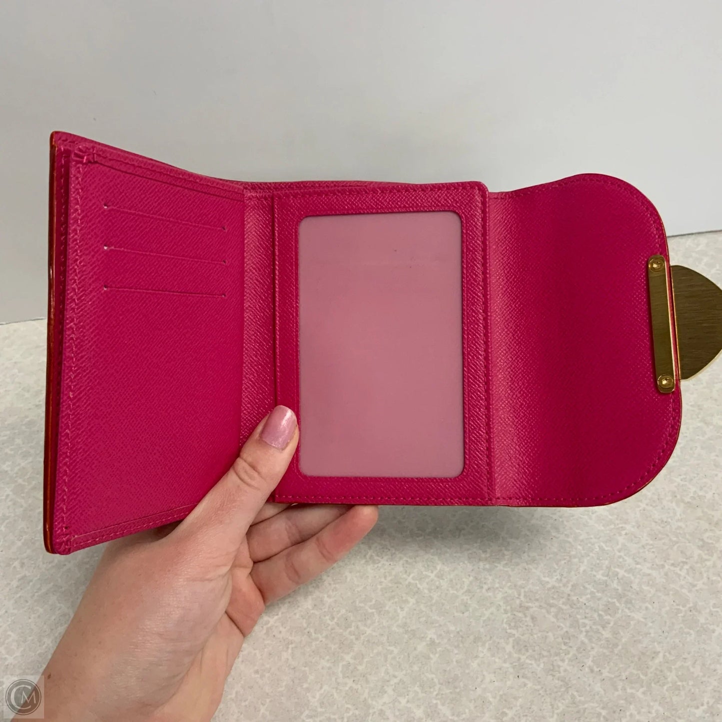 Wallet Luxury Designer By Louis Vuitton, Size: Small