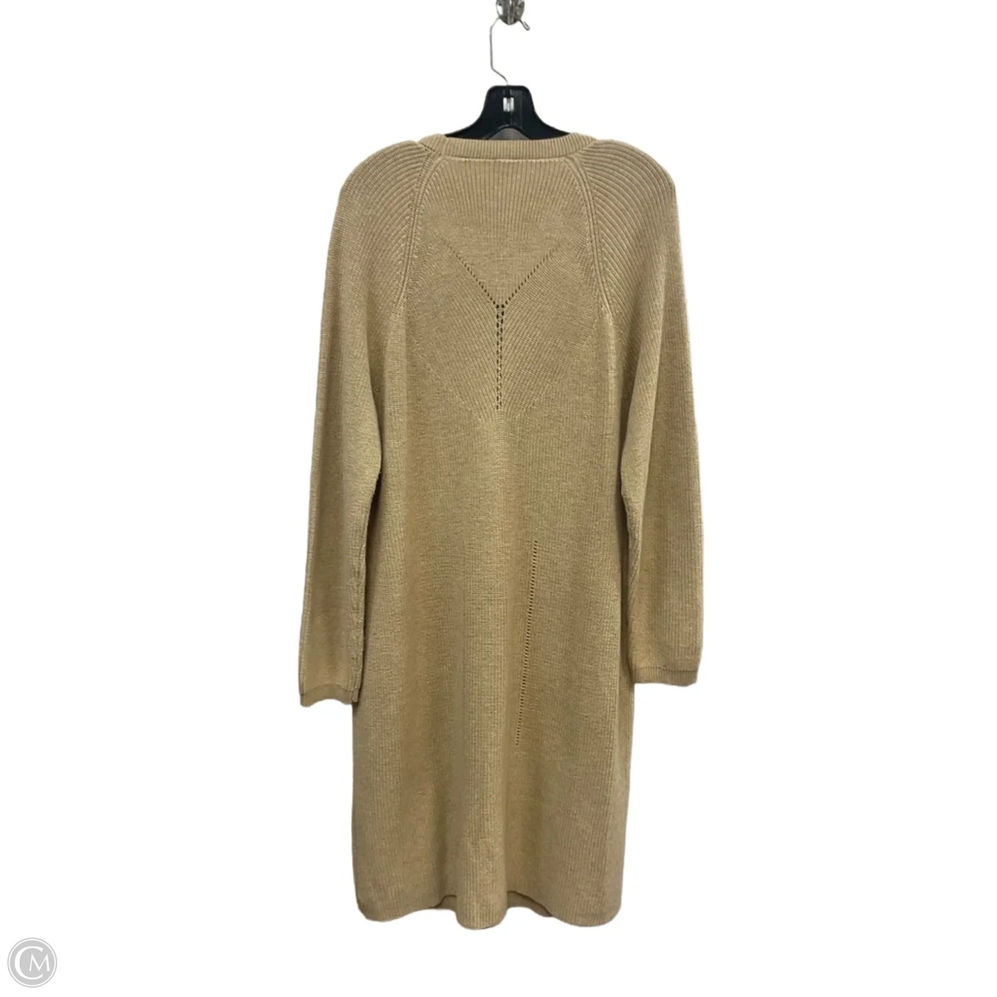 Sweater Cardigan By Cabi In Brown, Size: L