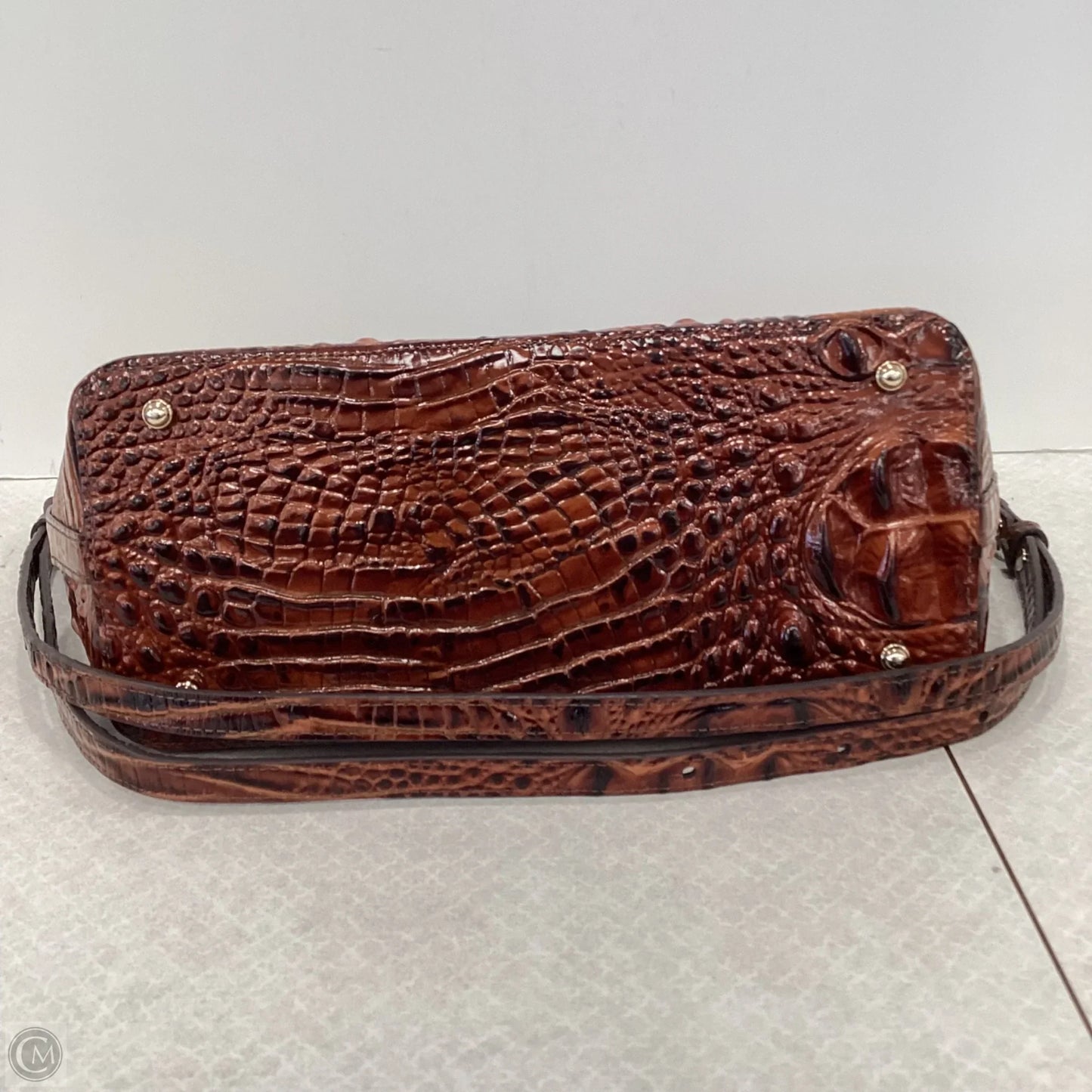 Handbag Designer By Brahmin, Size: Large