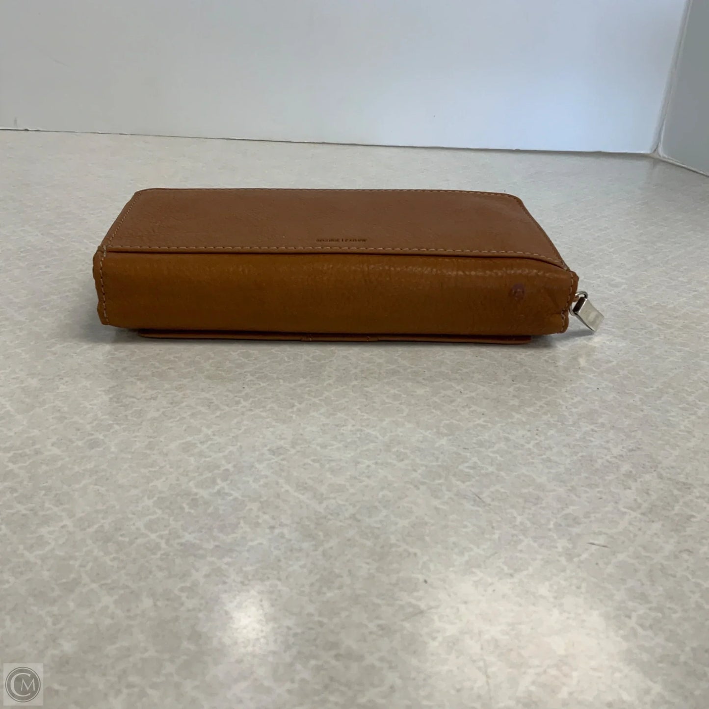 Wallet Leather By Fossil, Size: Large