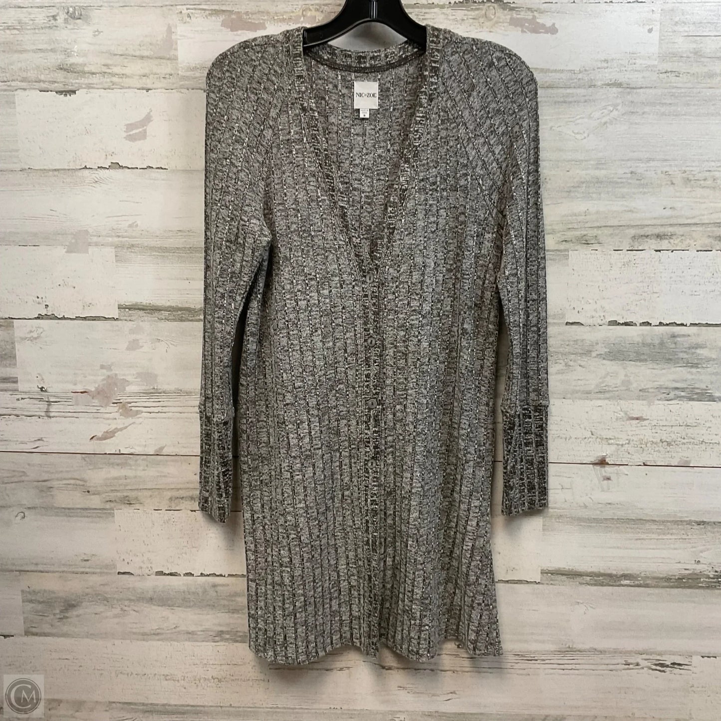 Cardigan By Nic + Zoe In Grey, Size: S