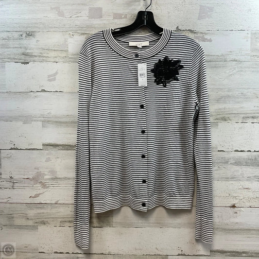 Cardigan By Loft In Black & White, Size: S