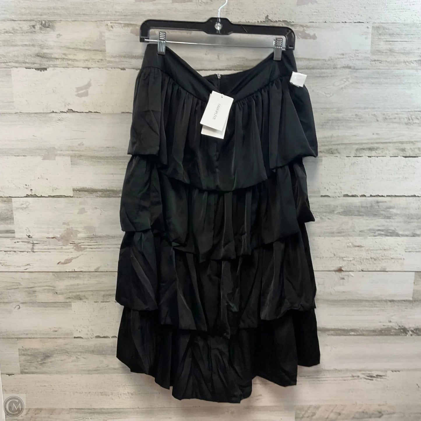 Skirt Maxi By OSHOPLIVE In Black, Size: L