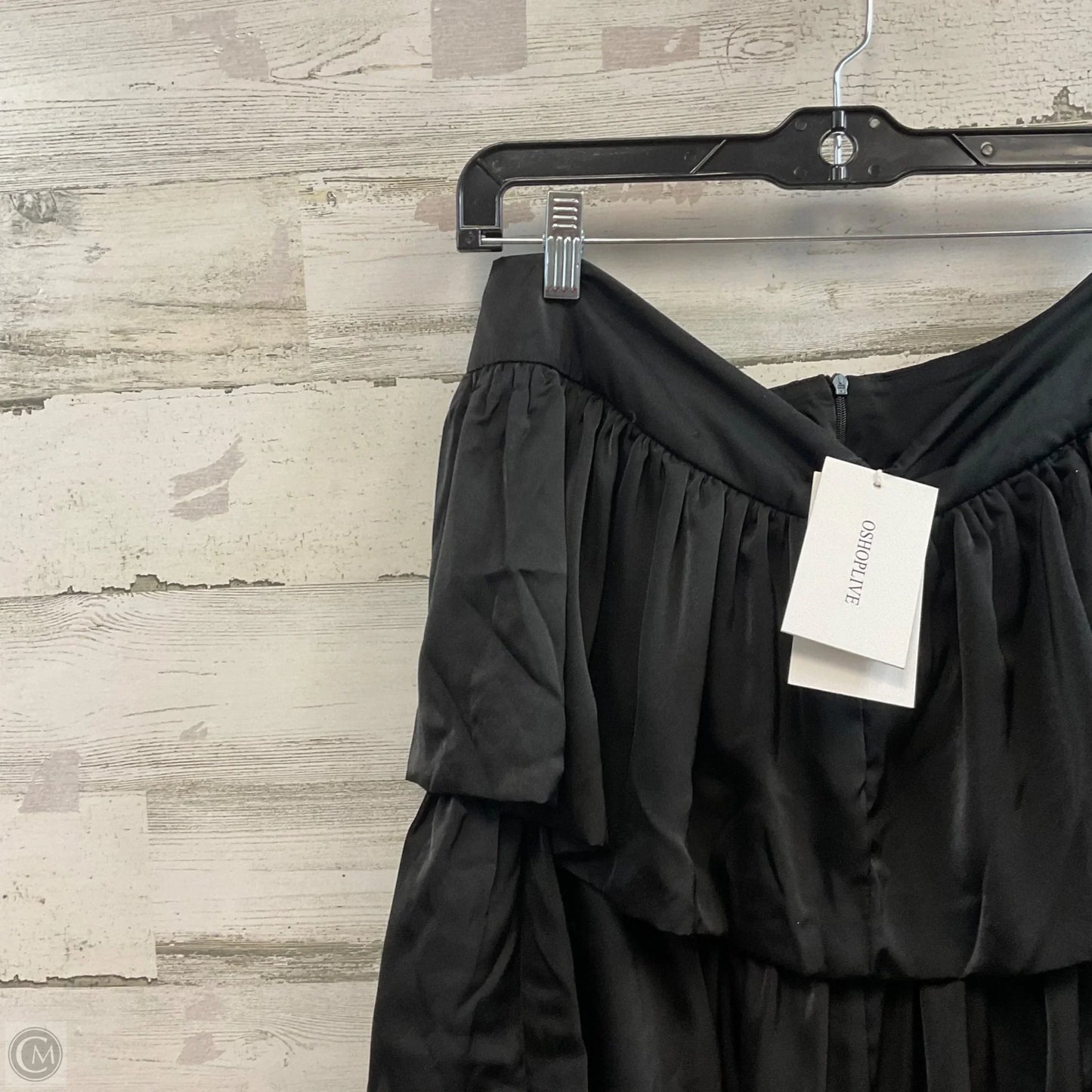 Skirt Maxi By OSHOPLIVE In Black, Size: L