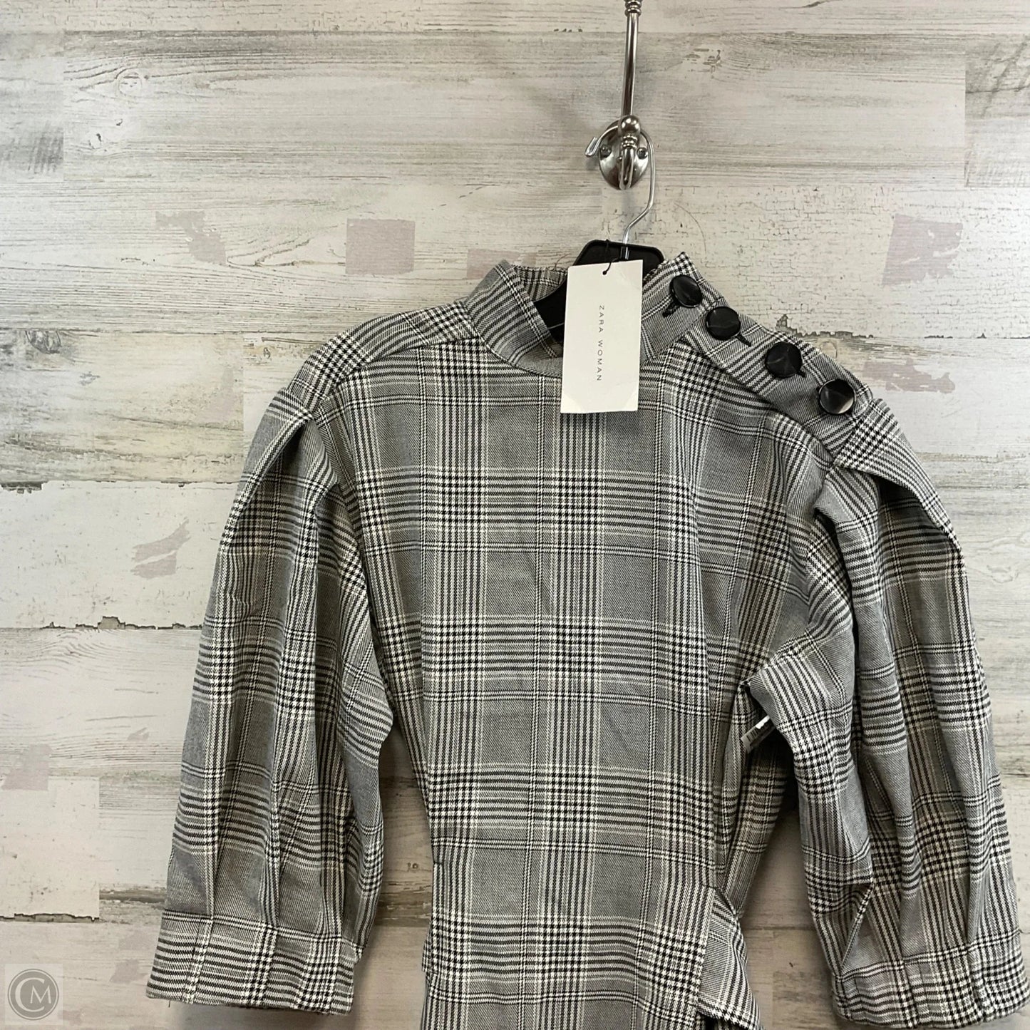 Dress Work By Zara Basic In Black, Size: S