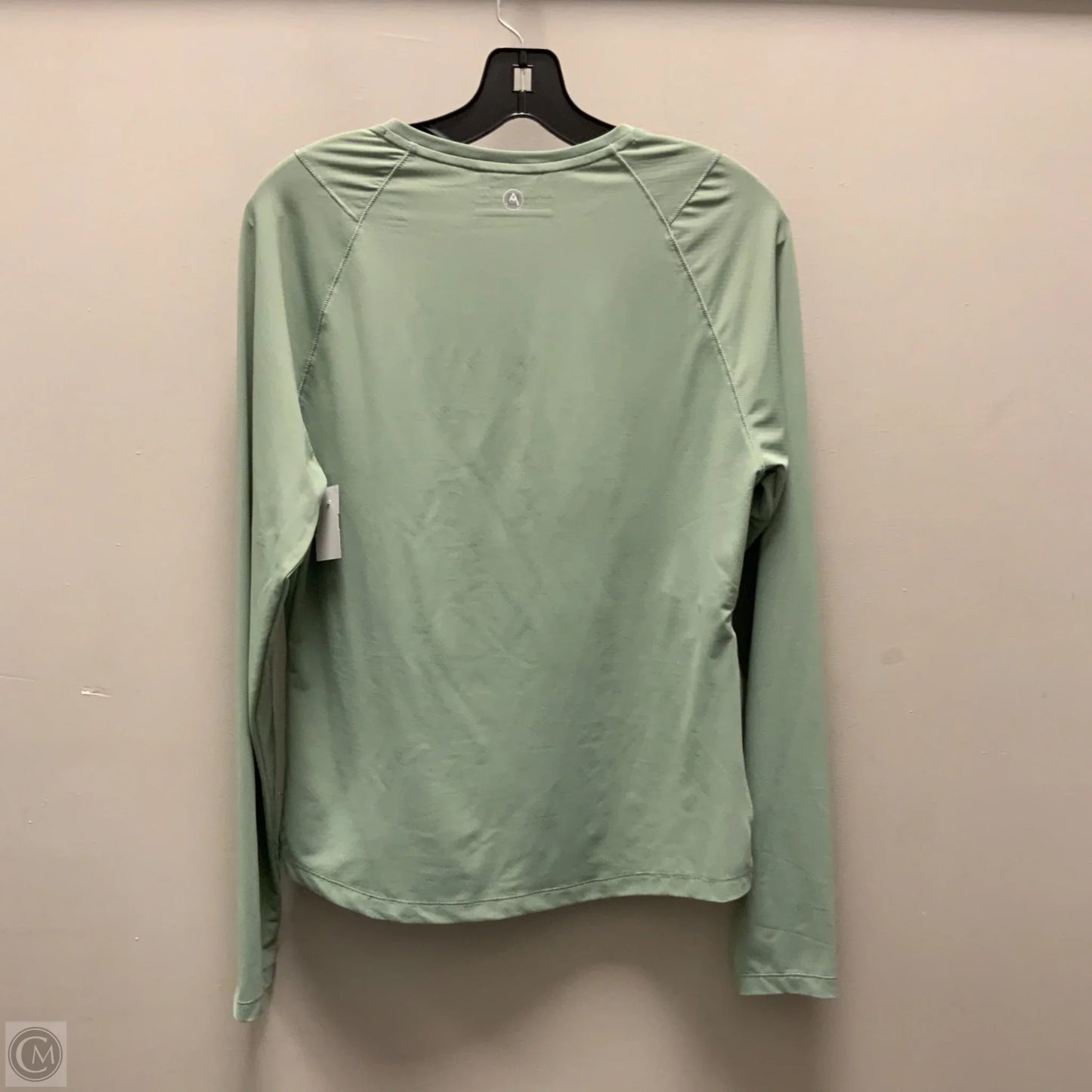 Athletic Top Long Sleeve Crewneck By Avalanche In Green, Size: M