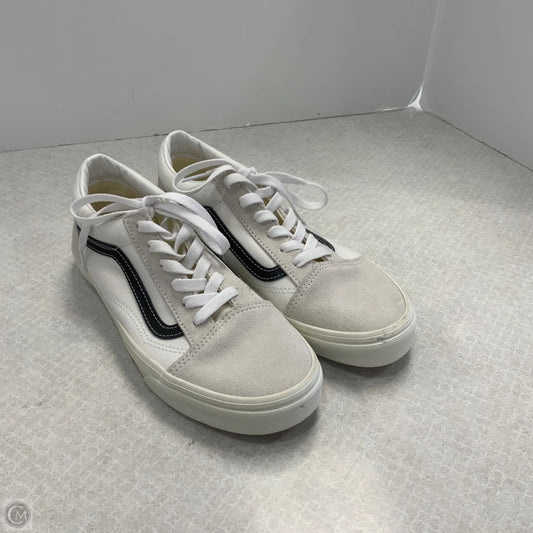 Shoes Sneakers By Vans In White, Size: 7
