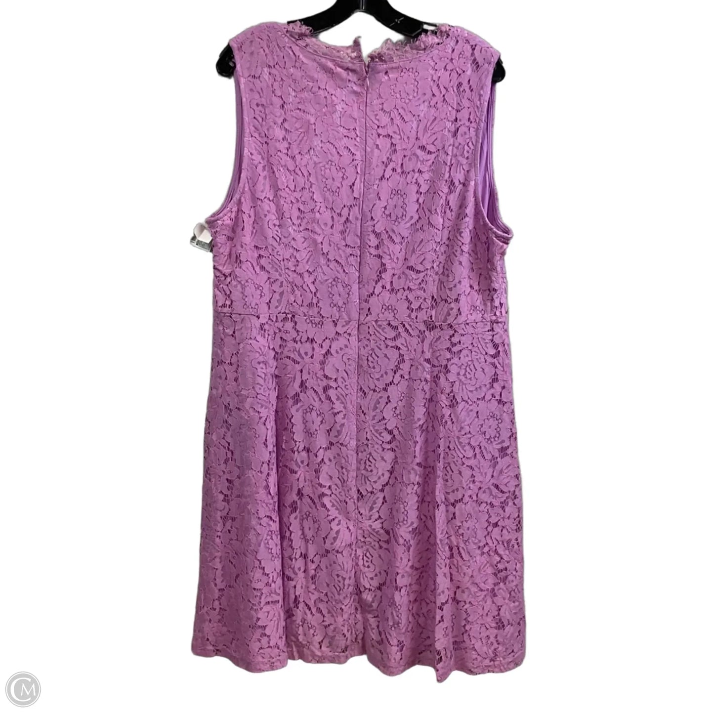 Dress Party Short By Suzanne Betro In Purple, Size: 3x