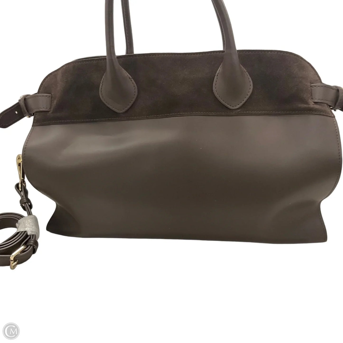 Handbag Leather By Boldrini, Size: Large