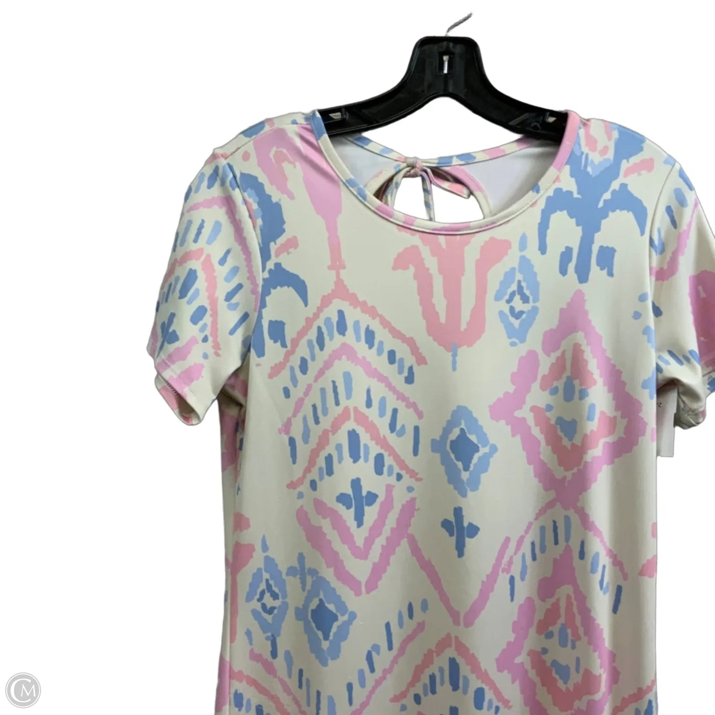 Dress Casual Maxi By DUDLEY STEPHENS In Cream & Pink, Size: Xs