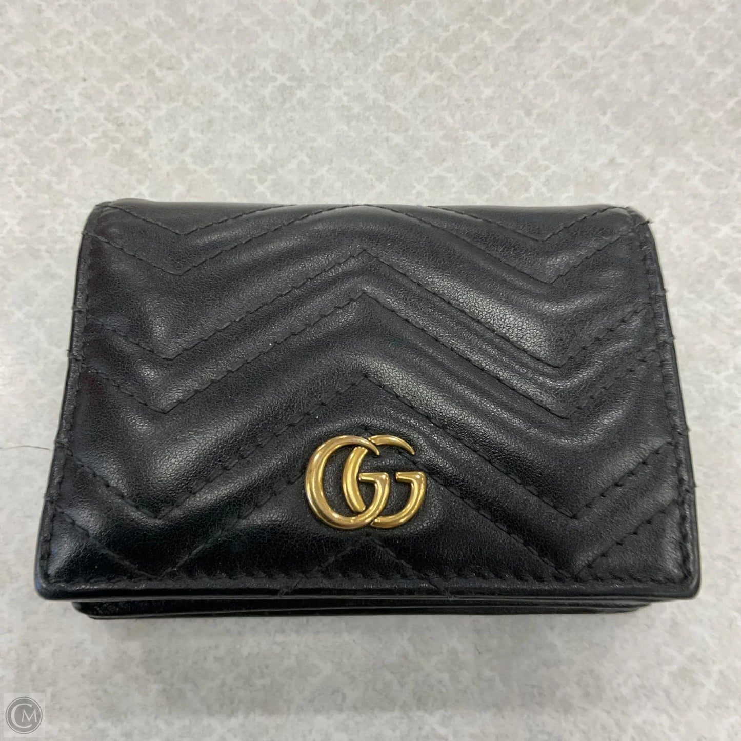 Wallet Luxury Designer By Gucci, Size: Small