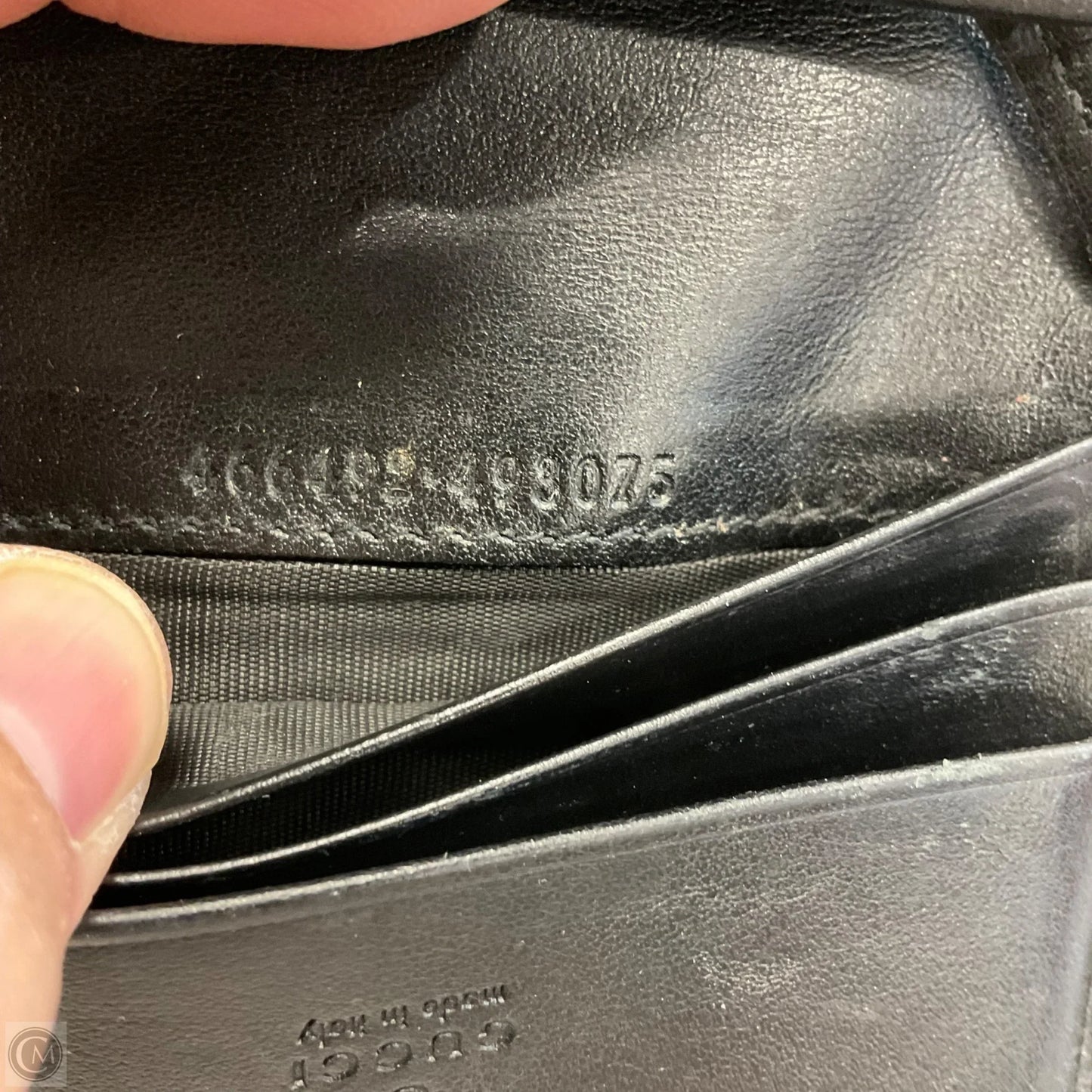 Wallet Luxury Designer By Gucci, Size: Small
