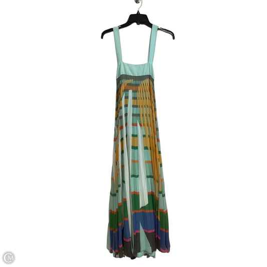 Dress Party Long By Anthropologie In Green, Size: Xl