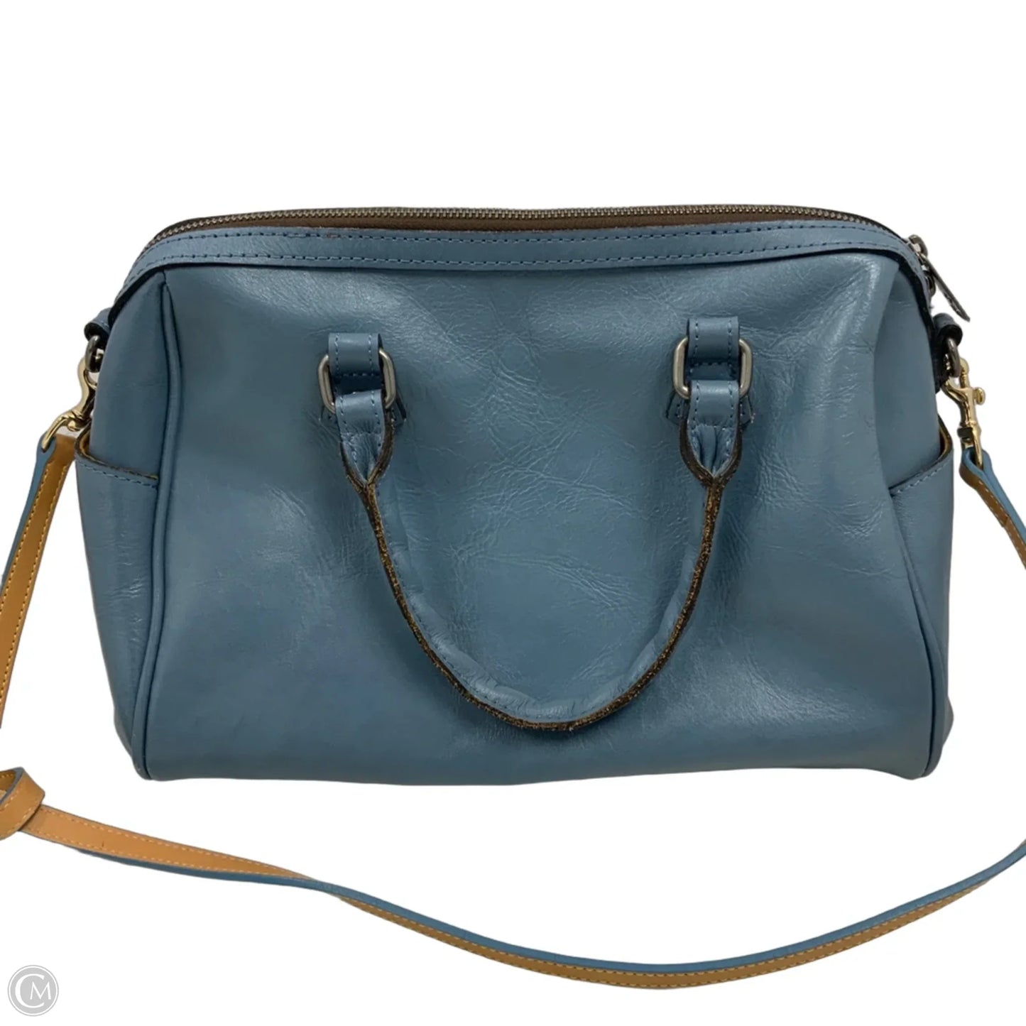 Handbag Leather By Patricia Nash, Size: Medium