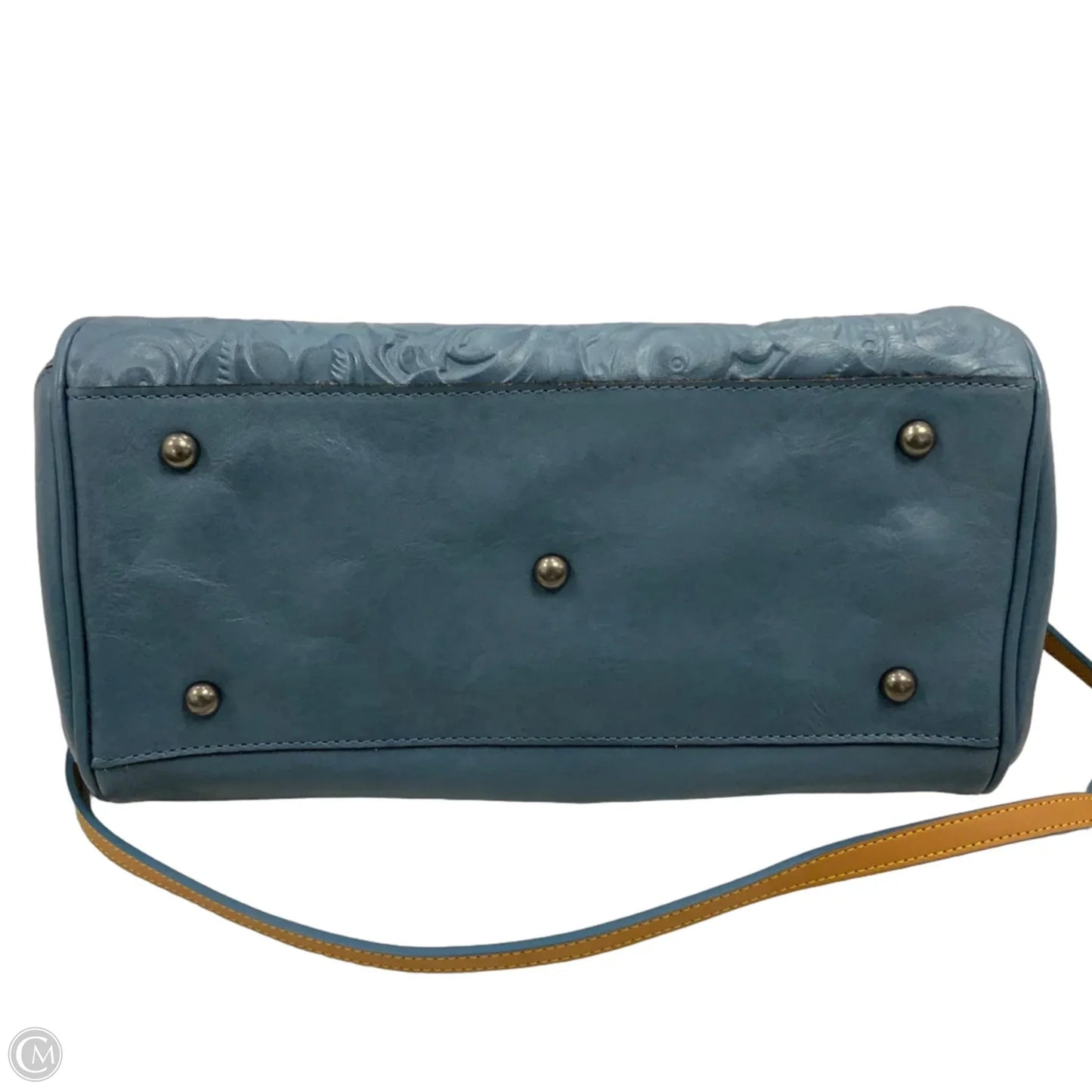 Handbag Leather By Patricia Nash, Size: Medium