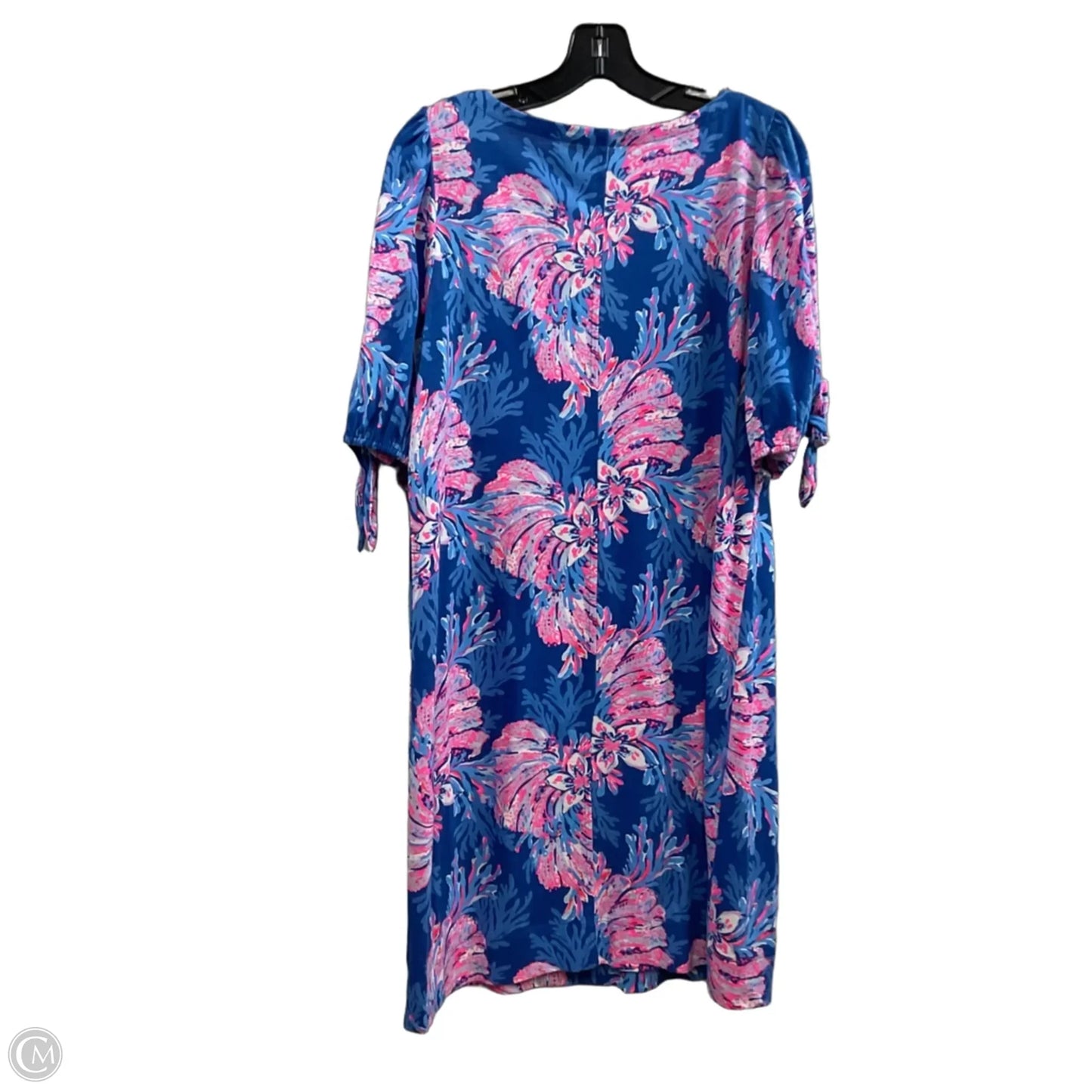 Dress Casual Short By Lilly Pulitzer In Blue & Pink, Size: M