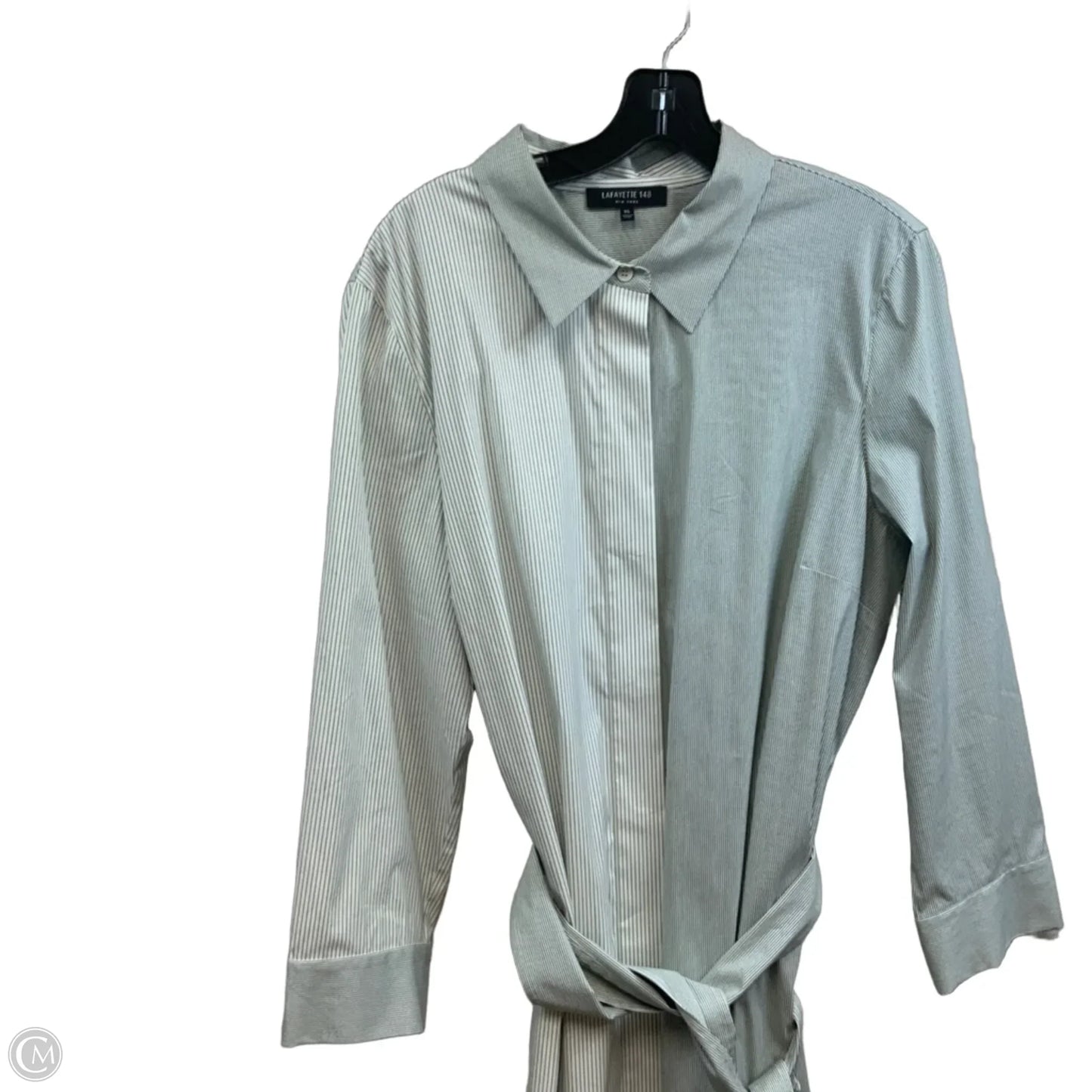 Dress Designer By Lafayette 148 In Green, Size: Xl