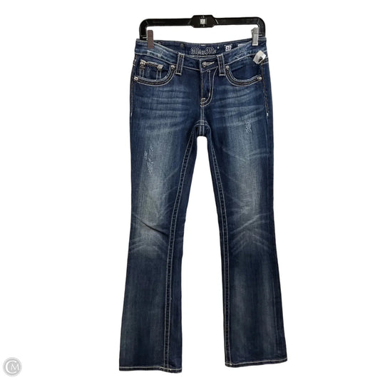 Jeans Boot Cut By Miss Me In Blue Denim, Size: 4