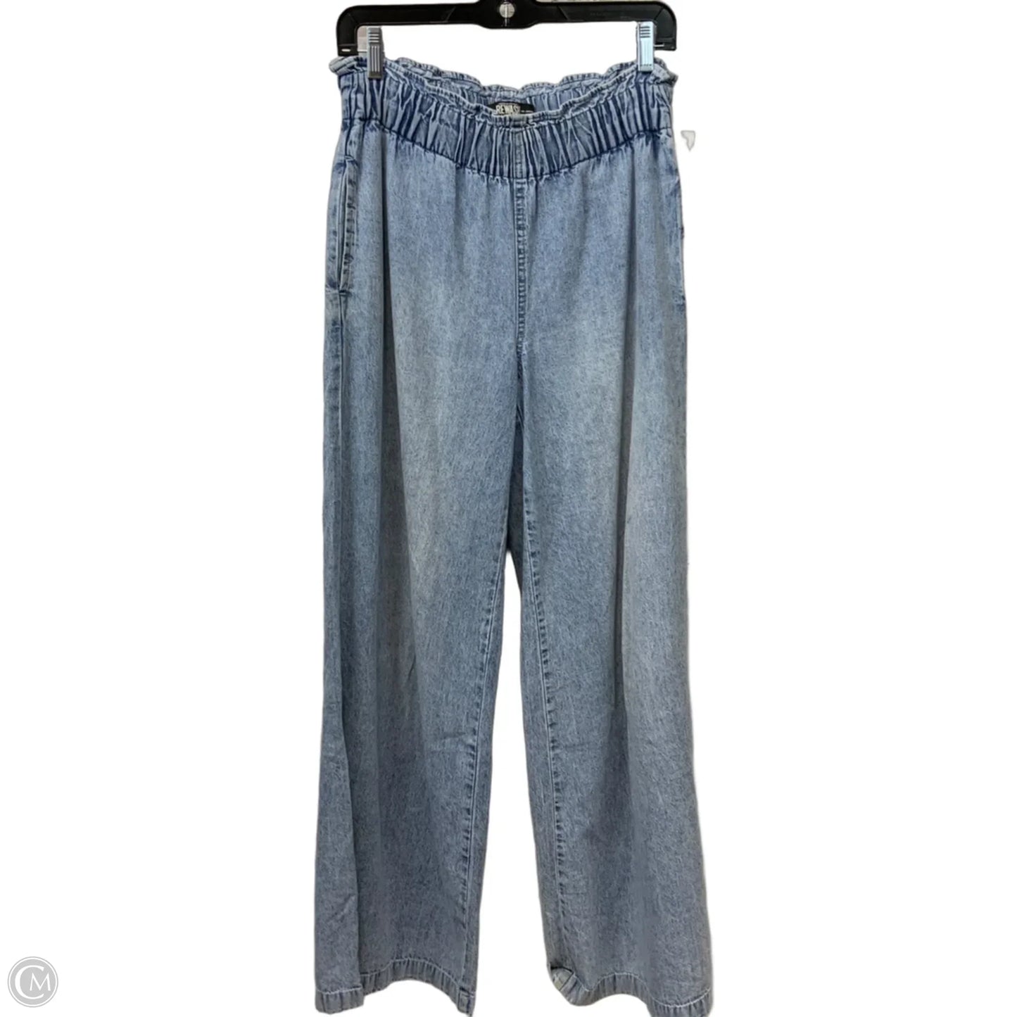 Jeans Wide Leg By Rewash In Blue Denim, Size: M