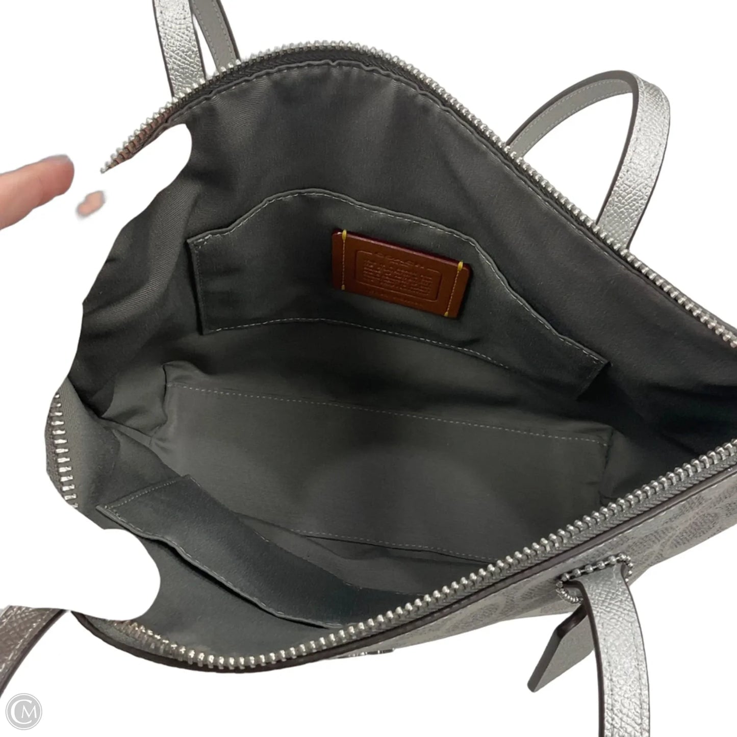Handbag Designer By Coach, Size: Small