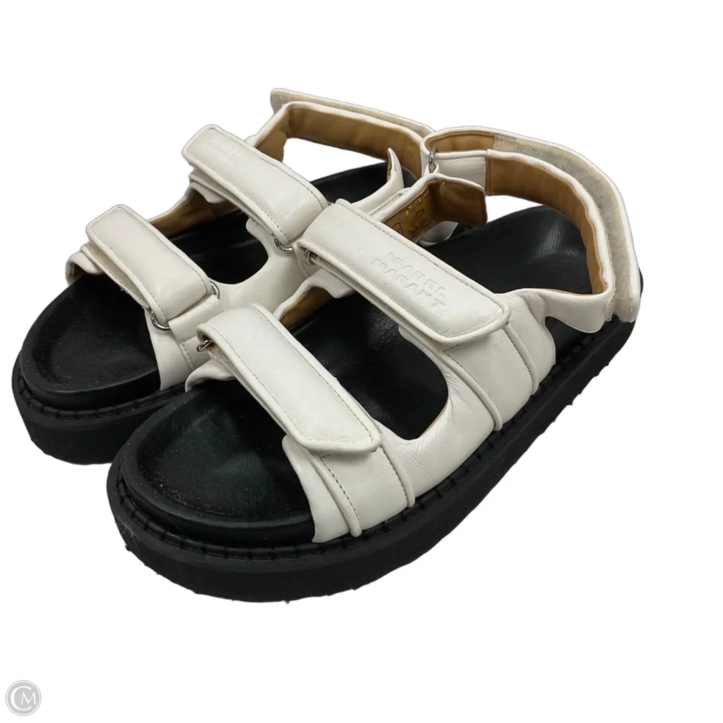 Sandals Designer By Isabel Marant In White, Size: 8