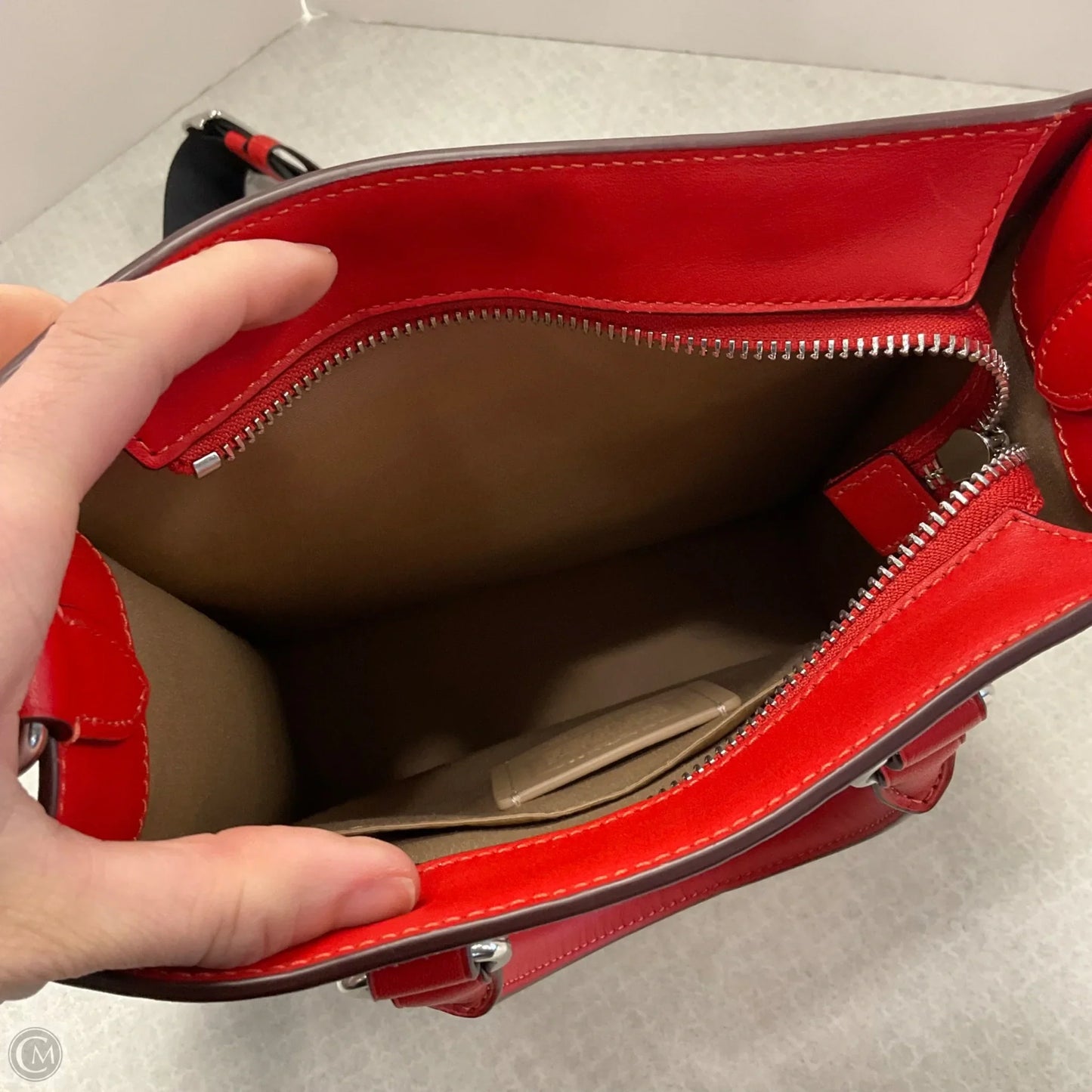 Handbag Designer By Coach, Size: Medium