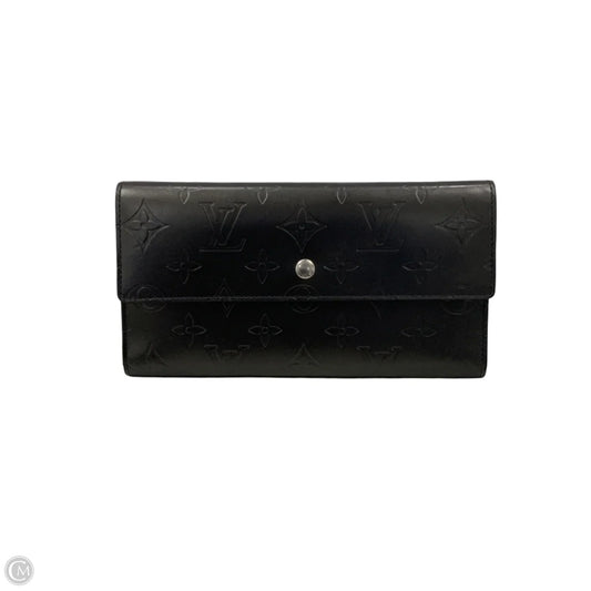 Wallet Luxury Designer By Louis Vuitton, Size: Large
