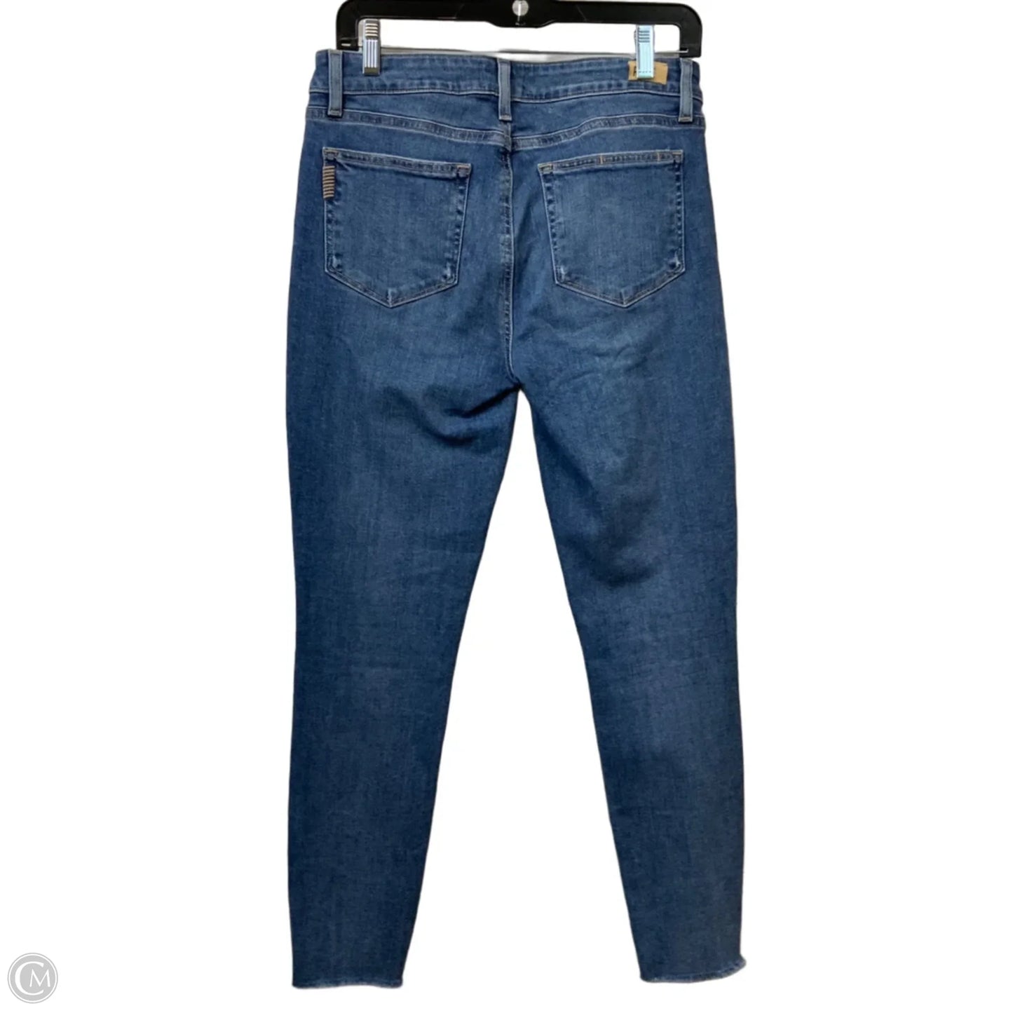 Jeans Skinny By Paige In Blue Denim, Size: 8