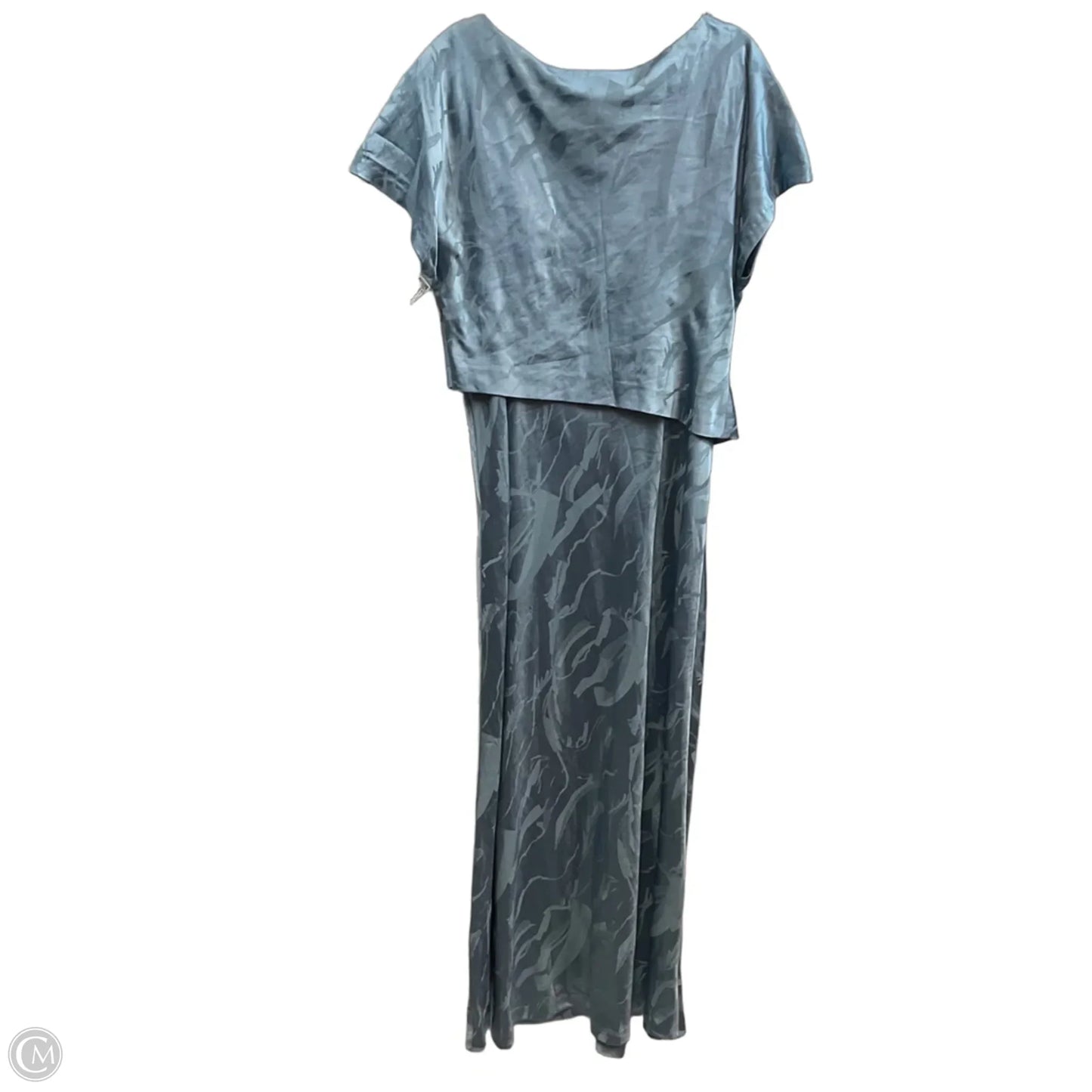 Dress Designer By Lafayette 148 In Blue, Size: L