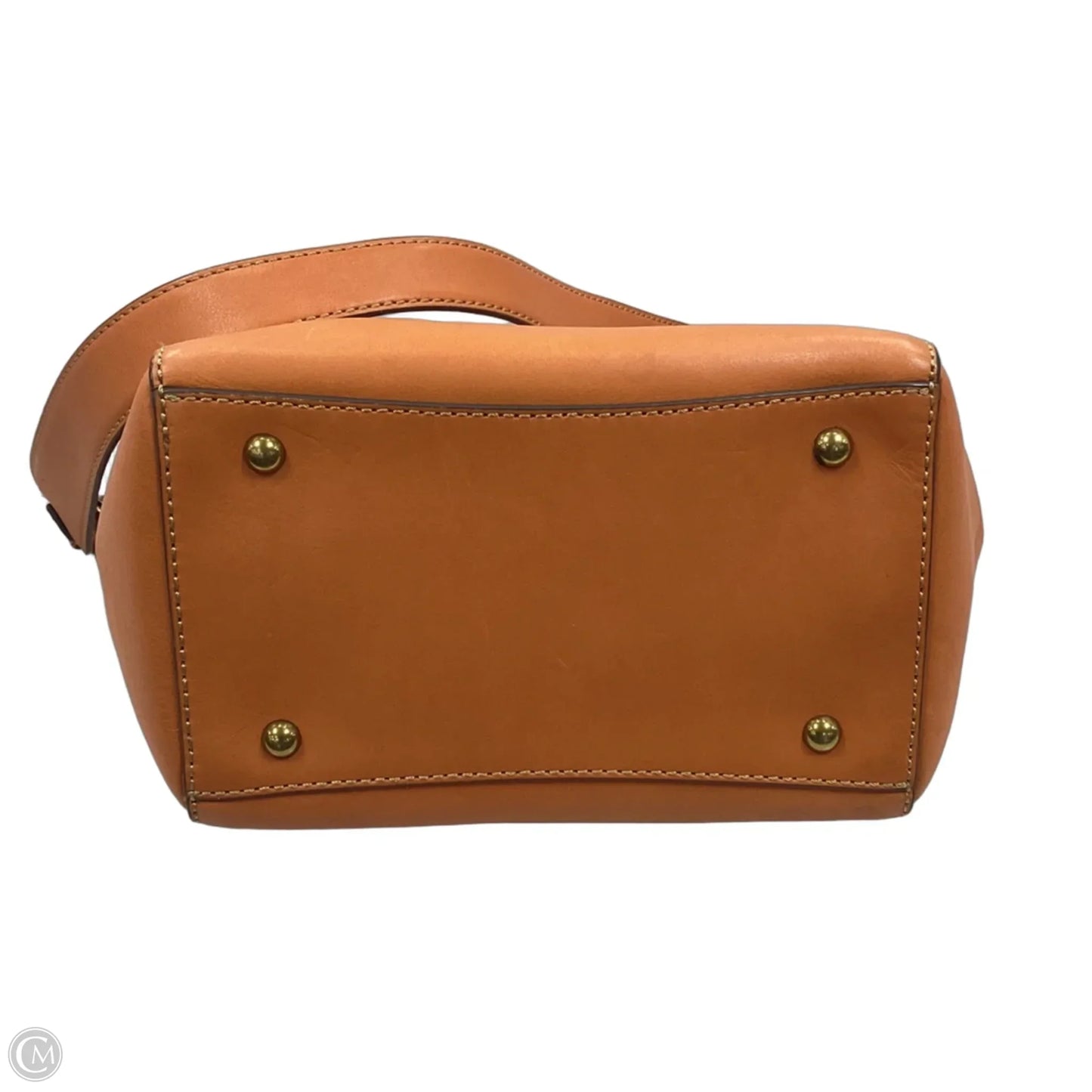 Handbag Leather By Frye, Size: Large