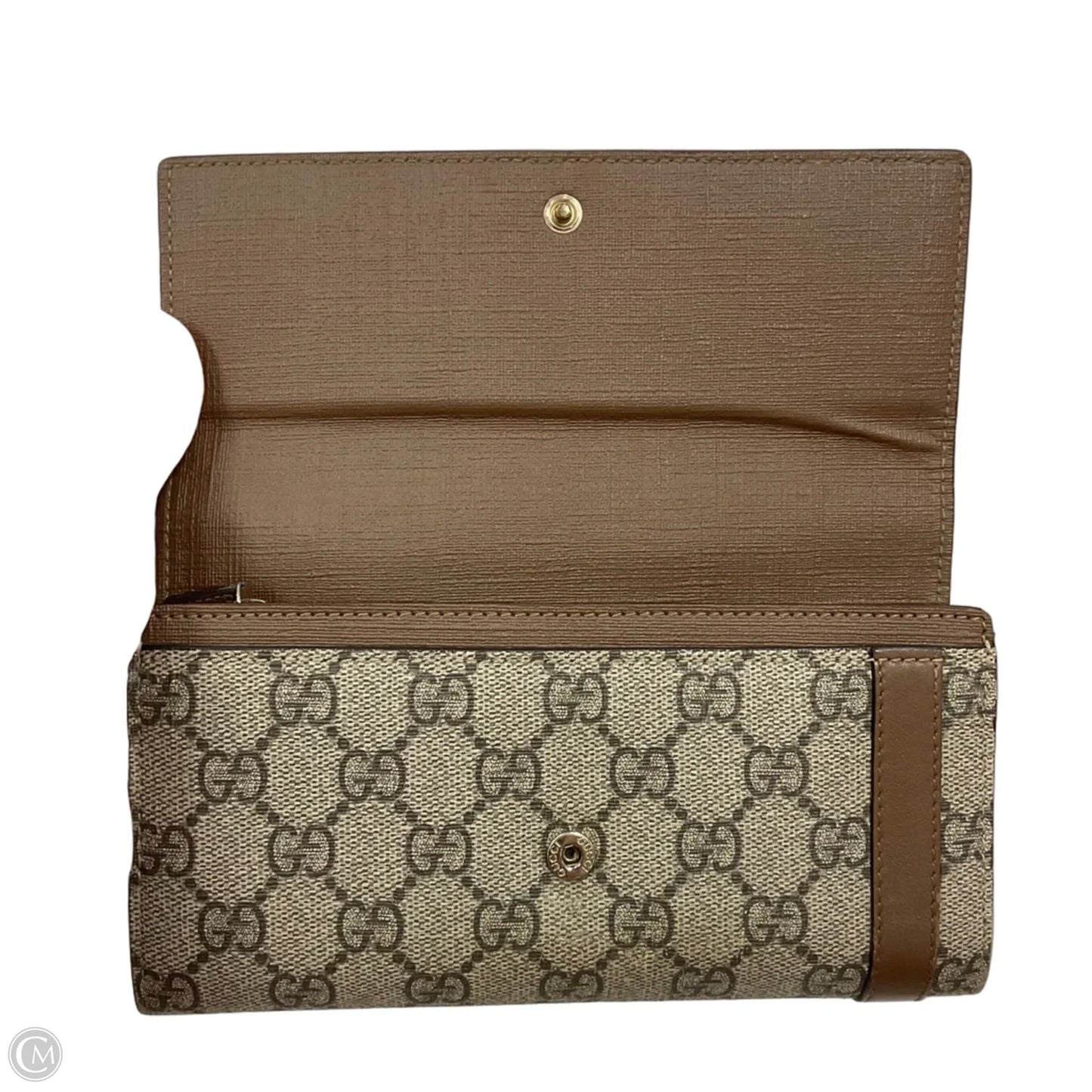 Wallet Luxury Designer By Gucci, Size: Large