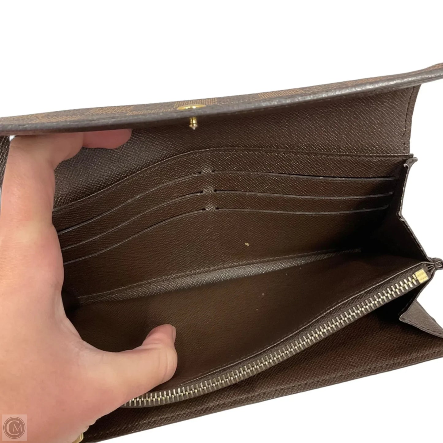Wallet Luxury Designer By Louis Vuitton, Size: Medium