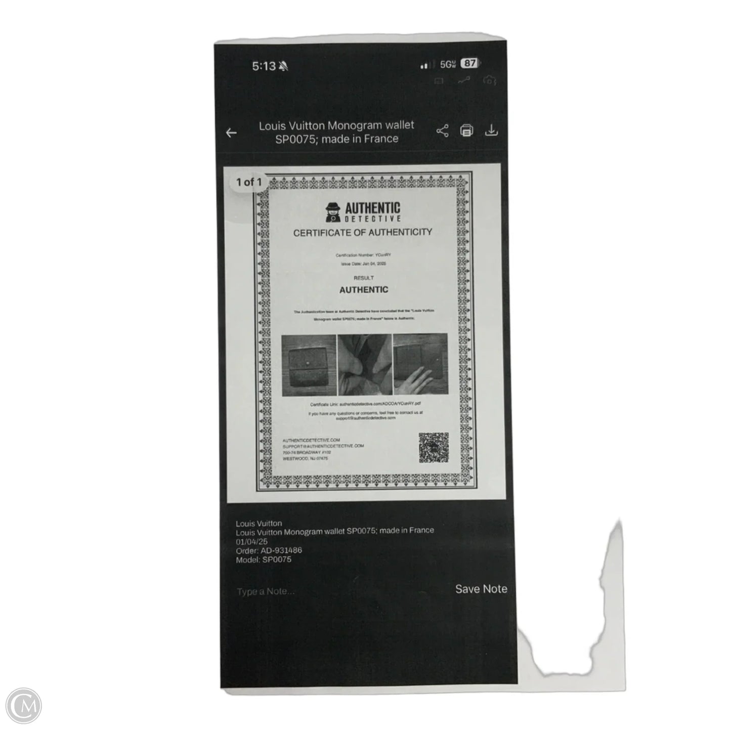 Wallet Luxury Designer By Louis Vuitton, Size: Small