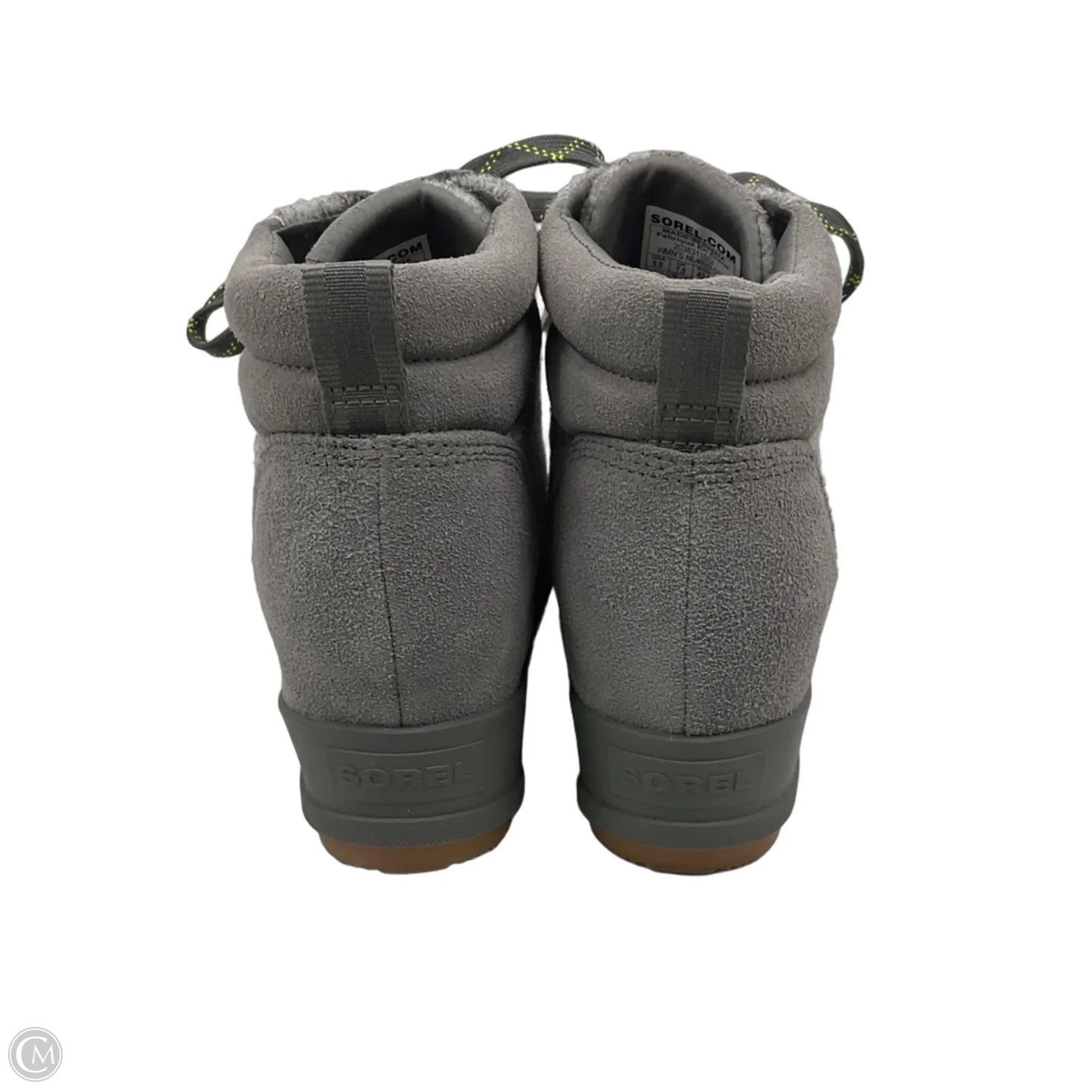 Boots Ankle Flats By Sorel In Grey, Size: 9.5