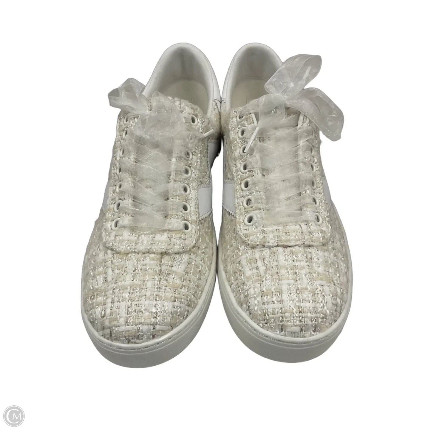 Shoes Designer By Stuart Weitzman In White, Size: 7.5