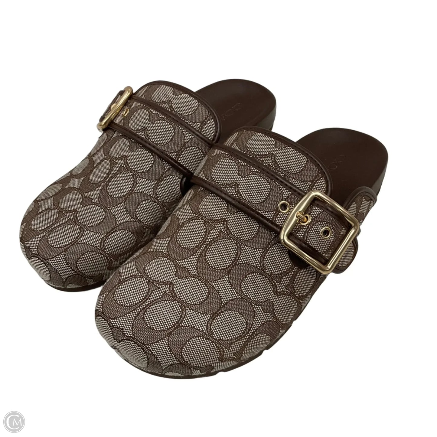 Shoes Flats By Coach In Brown, Size: 8