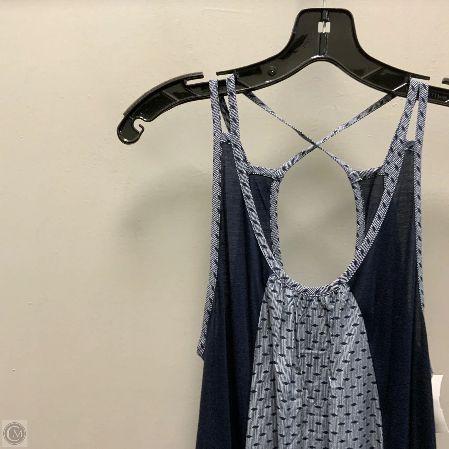 Top Sleeveless By Cabi In Navy, Size: S