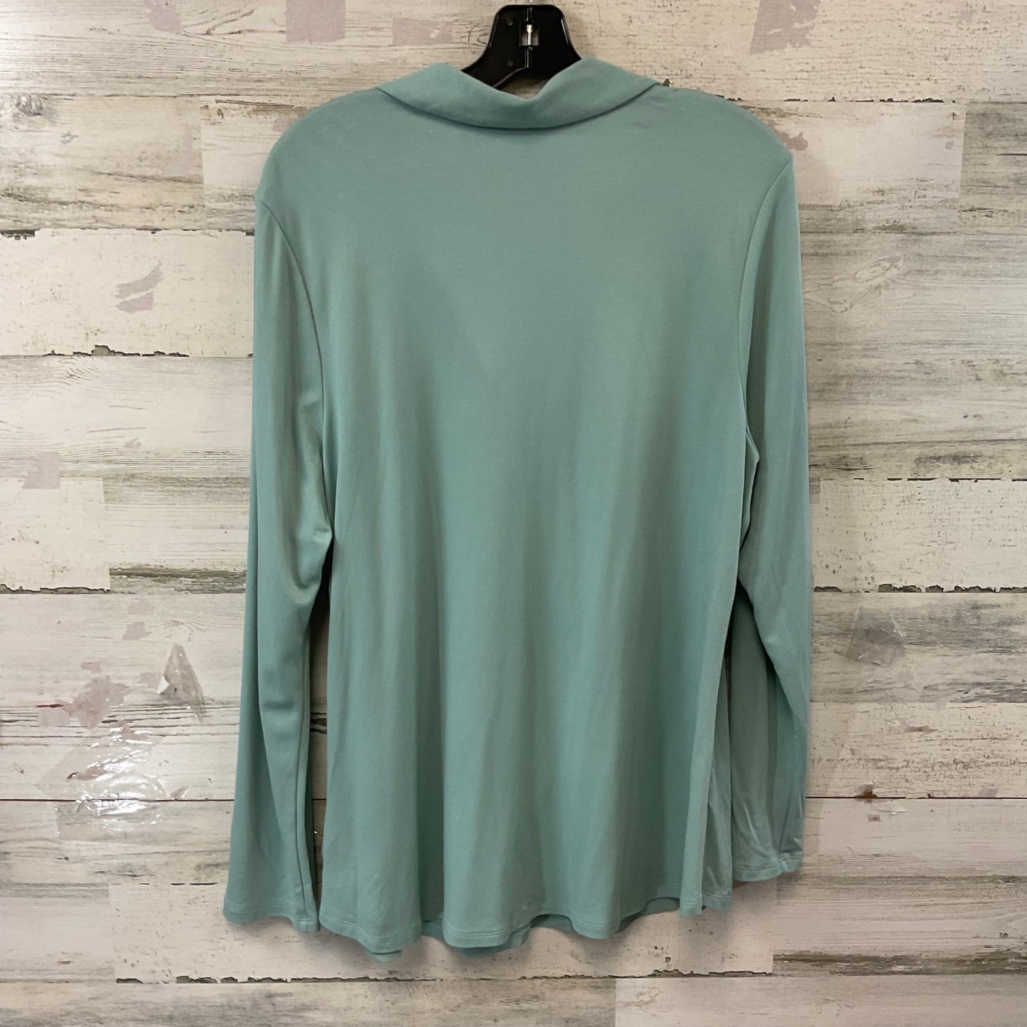 Blouse Long Sleeve By J. Jill In Green, Size: Xl