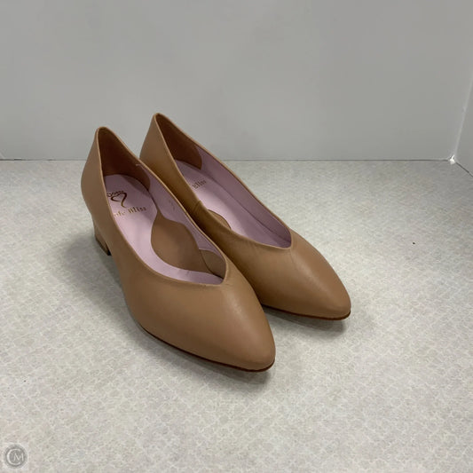 Shoes Heels Block By Sole Bliss In Tan, Size: 9.5