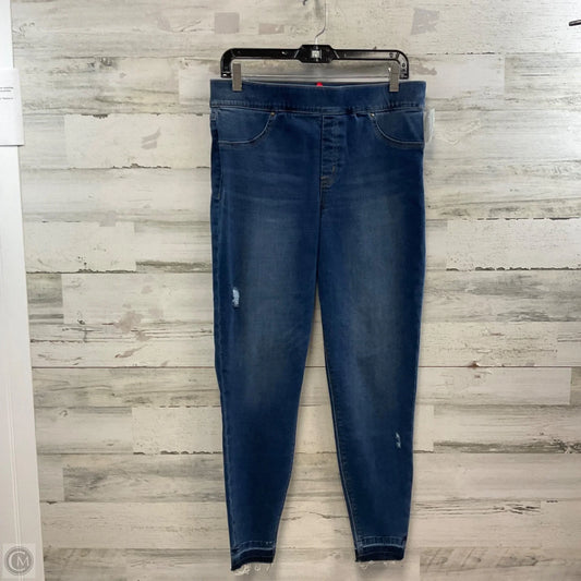 Jeans Jeggings By Spanx In Blue Denim, Size: Xl